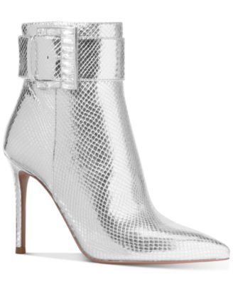 macys silver boots