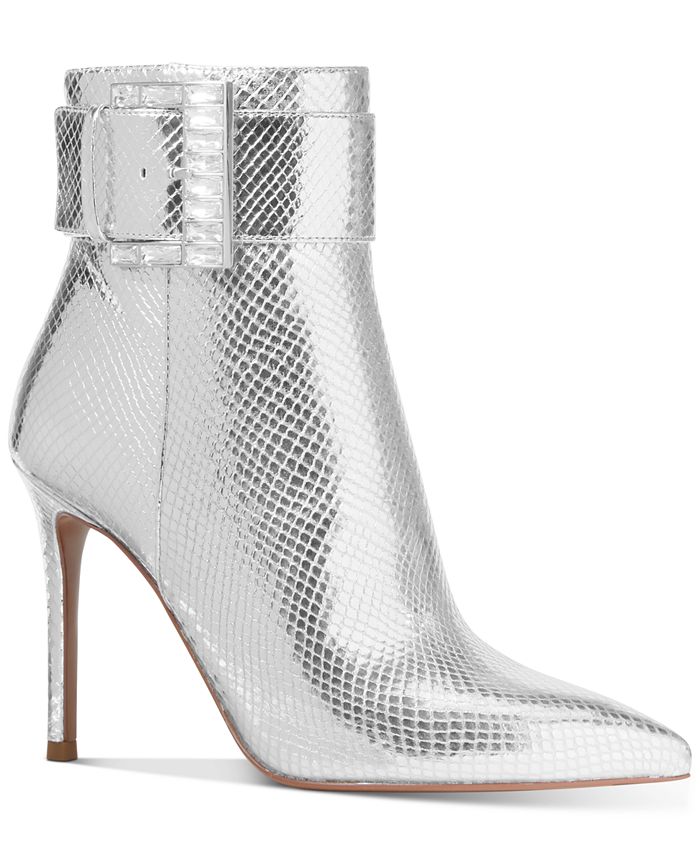 Michael Kors Women's Giselle Buckled Dress Booties - Macy's