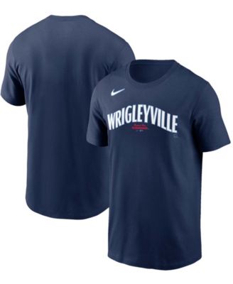 Men's Navy Chicago Cubs 2021 City Connect Wordmark T-shirt