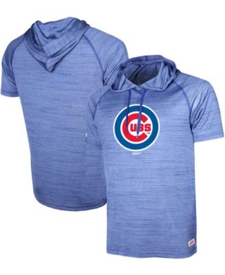 Youth Stitches Heathered Royal Chicago Cubs Raglan T-Shirt Size: Large