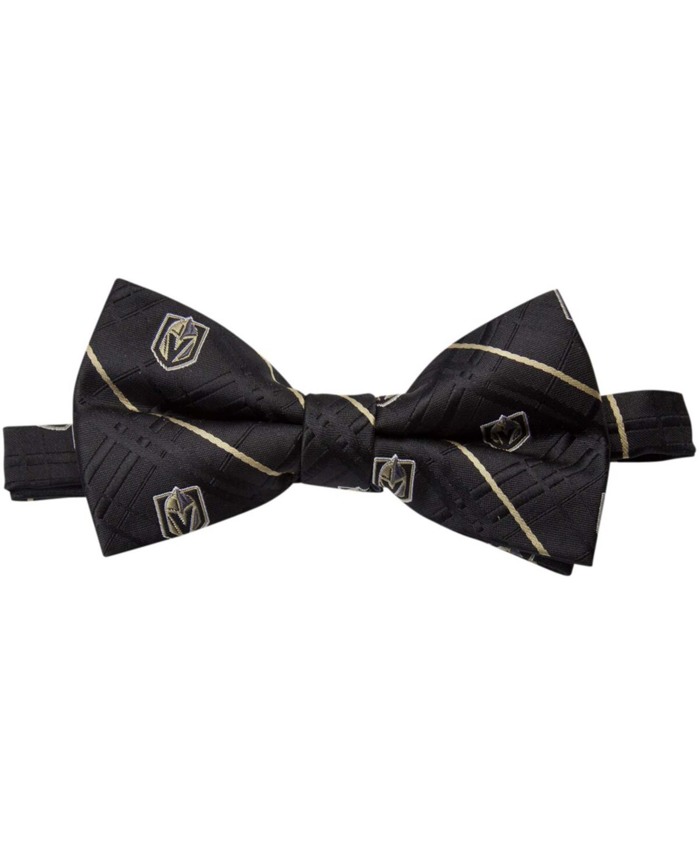 Мужской галстук-бабочка Eagles Wings Black Vegas Golden Knights Oxford Bow Tie — фото 2