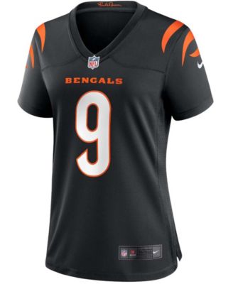Women's Joe Burrow Black Cincinnati Bengals Game Jersey