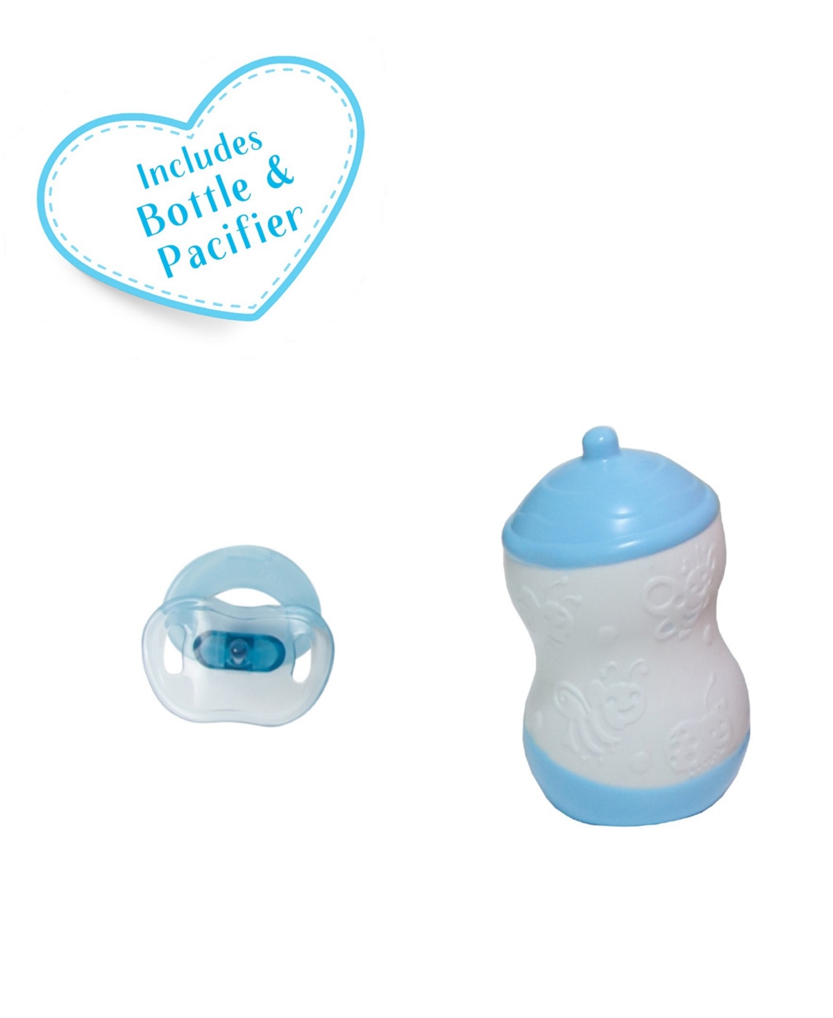 Jc Toys Lots To Cuddle Babies 20" Huggable Boy Baby Doll Set, 4 Pieces In Baby Blue