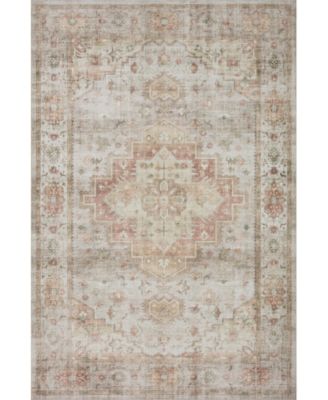 Photo 1 of ***HEAVILY USED - DIRTY - SEE PICTURES***
Loloi II Heidi Collection HEI-02 Area Rug 5' x 7' 6" Sage/Multi Rectangular 0.13" Thick