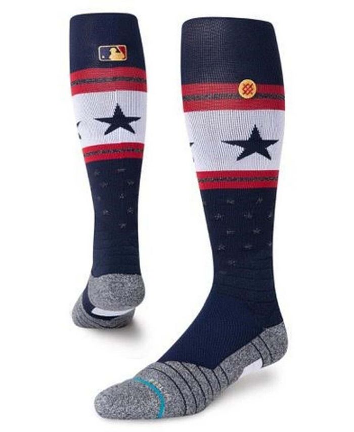 MLB Stance 4th of July Over the Calf Socks - Navy