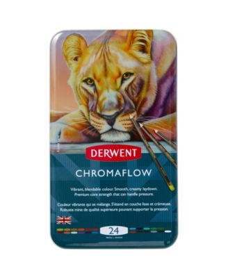 Derwent Chromaflow Pencil Set, 24 Color