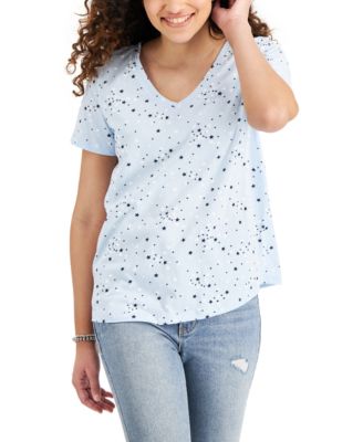 Style & Co - Cotton Sunset Stars T-Shirt