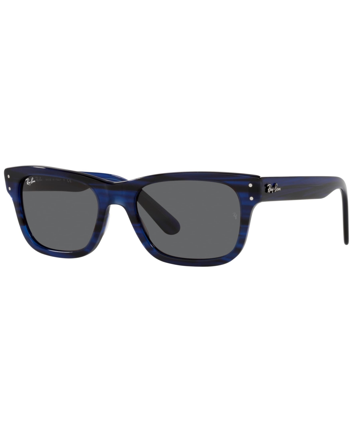 Ray Ban Men's Sunglasses, Rb2283 Mr Burbank 55 In Striped Blue