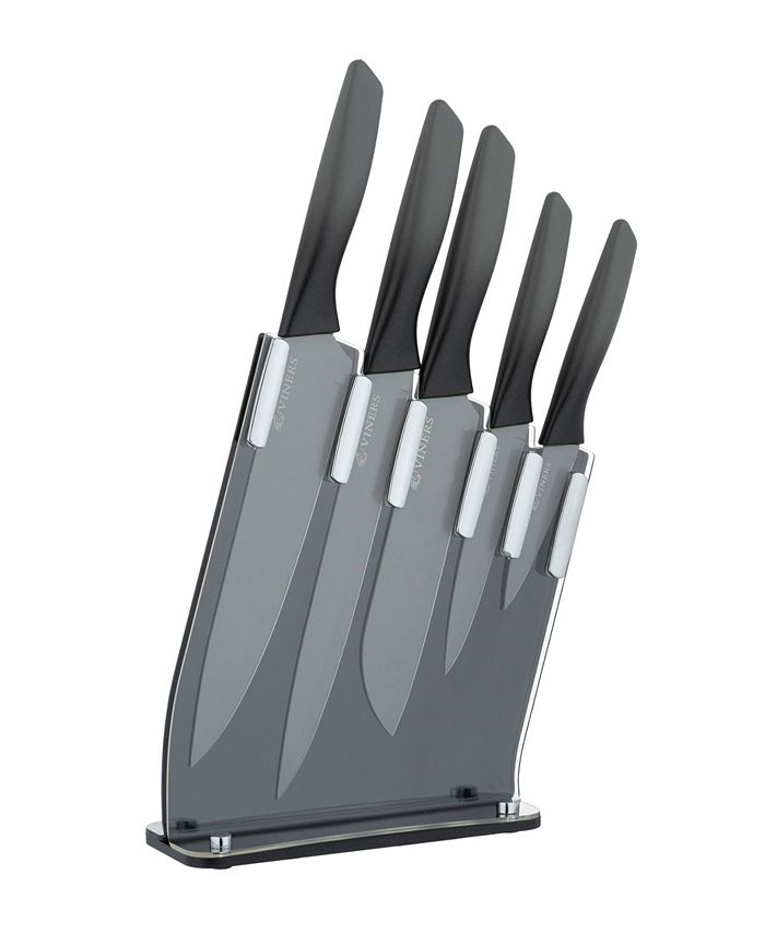 Macy's knife block set clearance