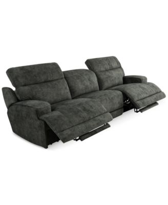 Sebaston 3-Pc. Fabric Sofa with 2 Power Motion Recliners, Created for Macy's