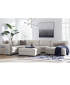 Denman Fabric Sectional Collection, Created for Macy's