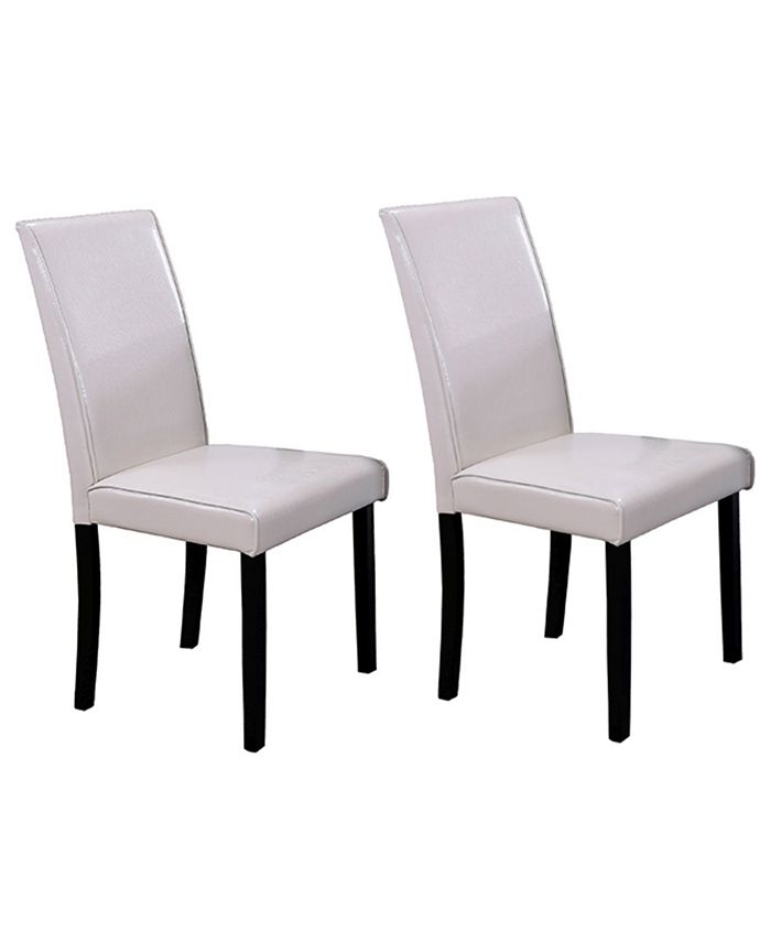 Best Master Furniture Megan Contemporary Dining Side Chairs, Set of 2