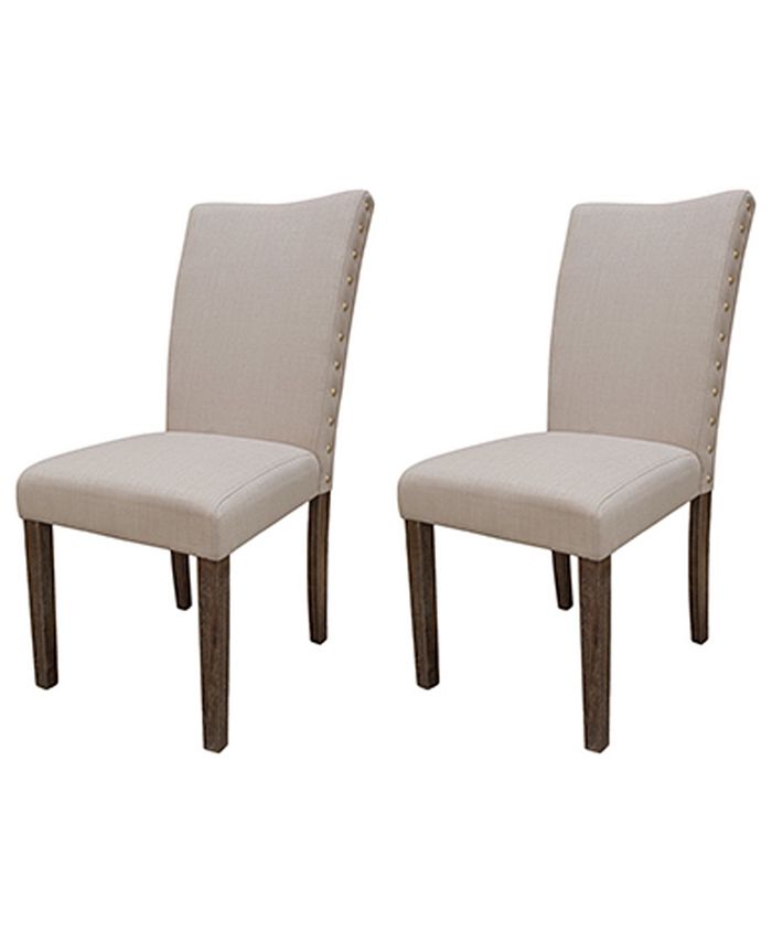Best Master Furniture Carey Style Side Chairs, Set of 2 Macy's