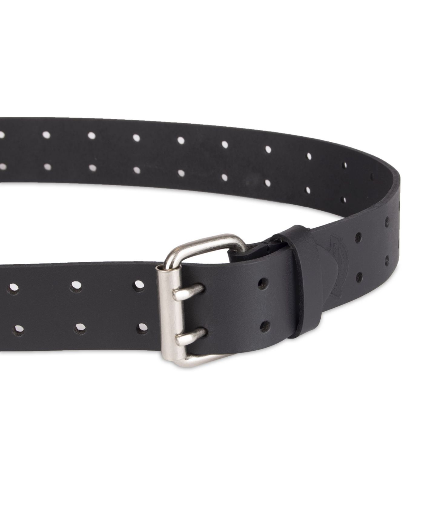 Мужской ремень Dickies Casual Double Prong Roller Buckle Belt, цвет: Чёрный — фото 3
