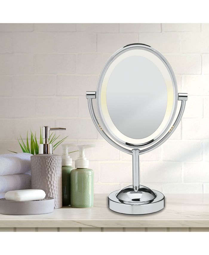 Conair DoubleSided Lighted Oval Mirror Macy's