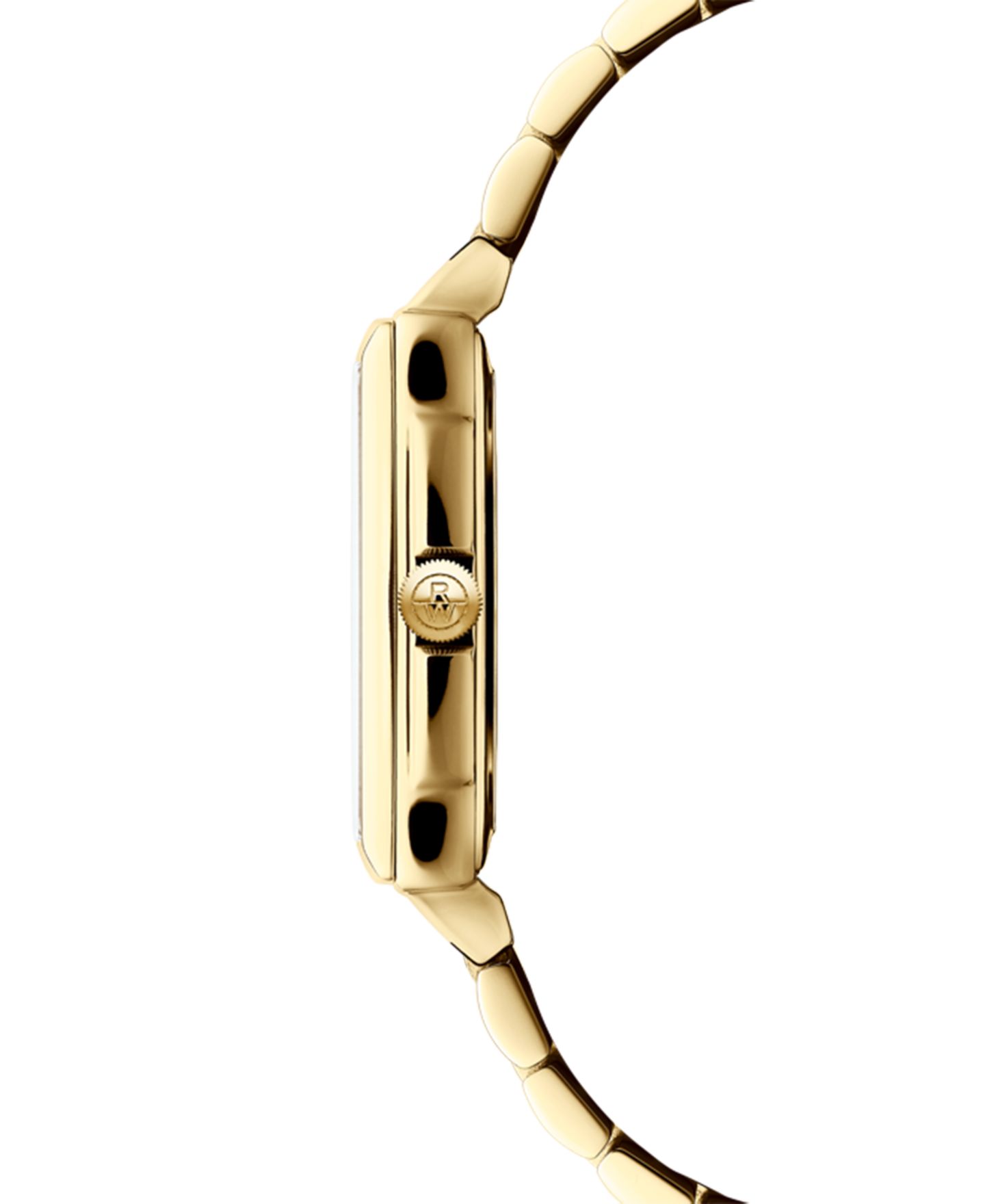 Женские часы Raymond Weil Swiss Toccata Diamond Accent Gold PVD Stainless Steel Bracelet Watch 25x34mm — фото 2