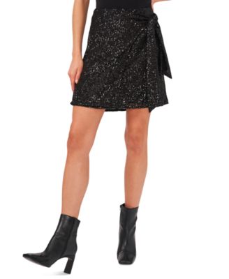 sequin wrap skirts