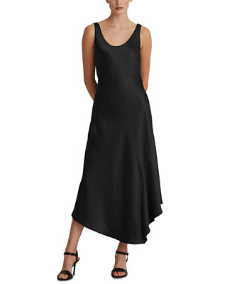 Lauren Ralph Lauren Satin Charmeuse Dress & Reviews - Dresses - Women ...