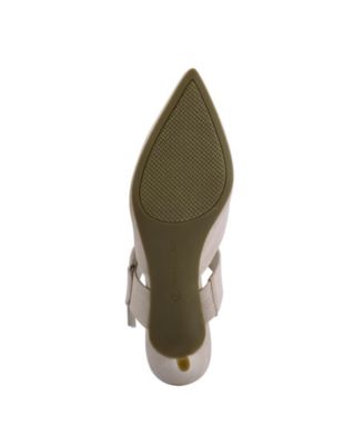 Women's Millie Bow Strap Kitten Heel Mules