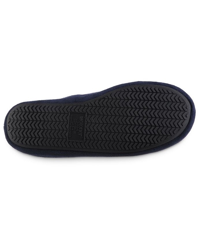 Isotoner Signature Women's Microsuede and Heathered Knit Marisol Boot Slipper, Online Only