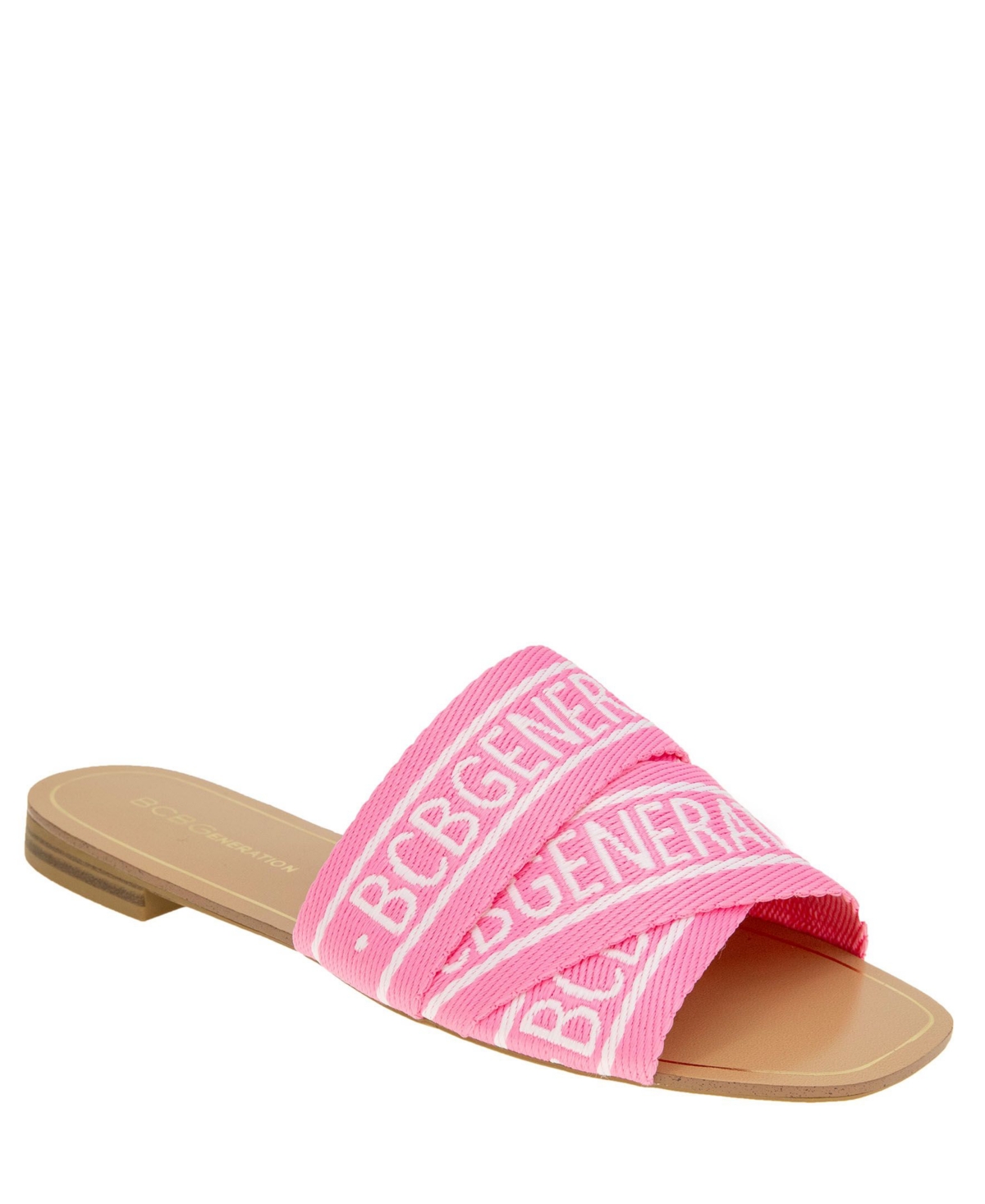 BCBGeneration Women s Kala Flat Sandals Women s Shoes Smart Closet