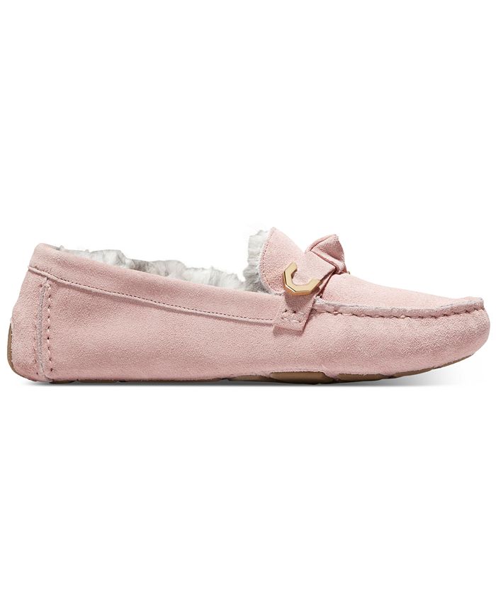 Cole Haan Women's Evelyn Bow Driver Shearling Loafers & Reviews - Flats