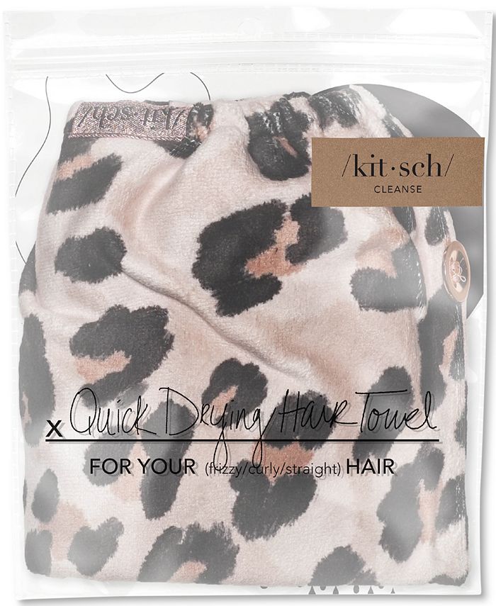 Kitsch Printed Microfiber Hair Towel & Reviews Unique Gifts by STORY