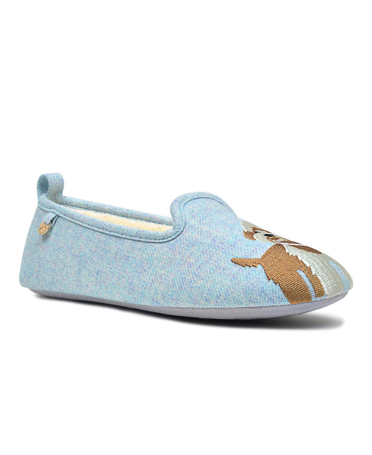 Radley London Women's Sandy Embroidered House Slippers In Cloud ModeSens