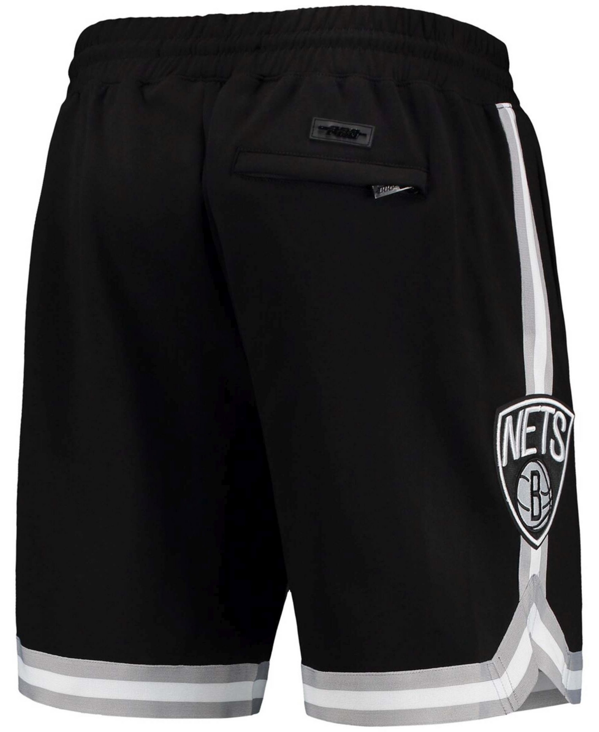 Men'sBrooklyn Nets Chenille Shorts - Black