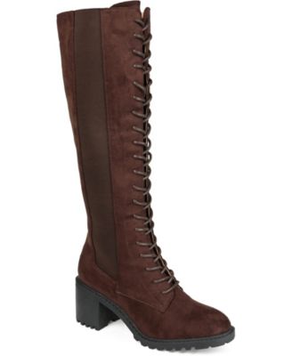 tall womens lace up boots