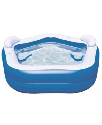 H2OGO 7' x 6'9" x 27" Family Fun Pool