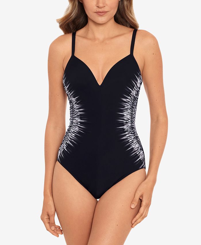 Miraclesuit Temptation Underwire One Piece Swimsuit Macy s