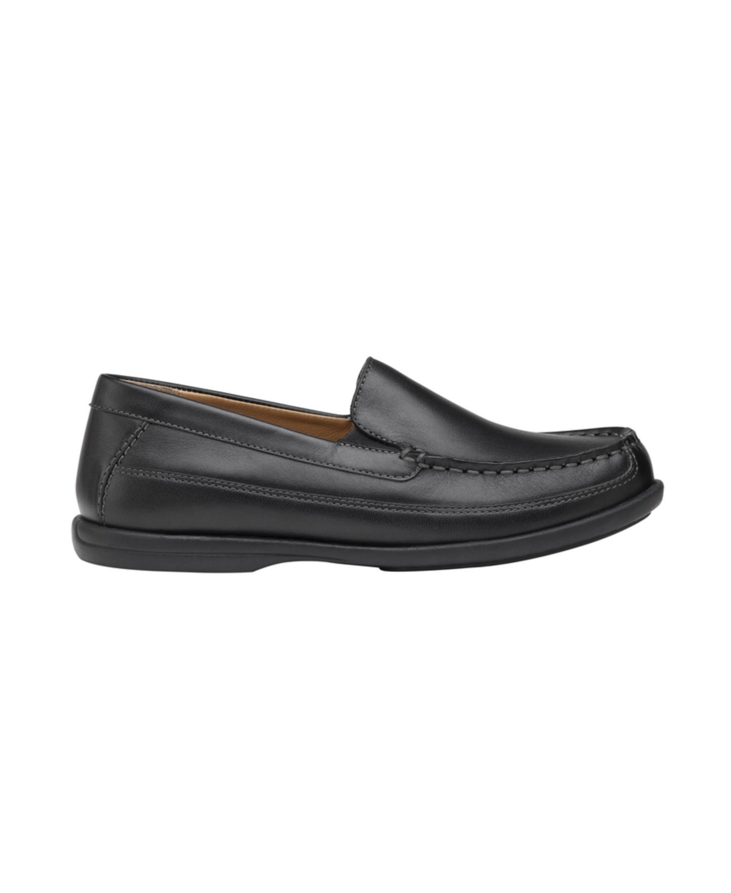 Туфли Johnston & Murphy Locklin Venetian Shoe для мальчиков, цвет: Чёрный — фото 2