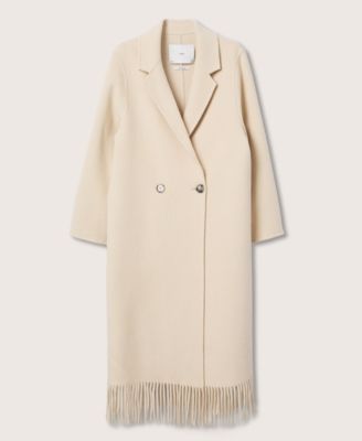 mango wool blend coat