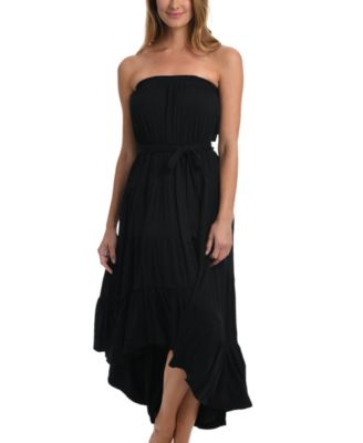 La Blanca Strapless Cover-Up Dress 