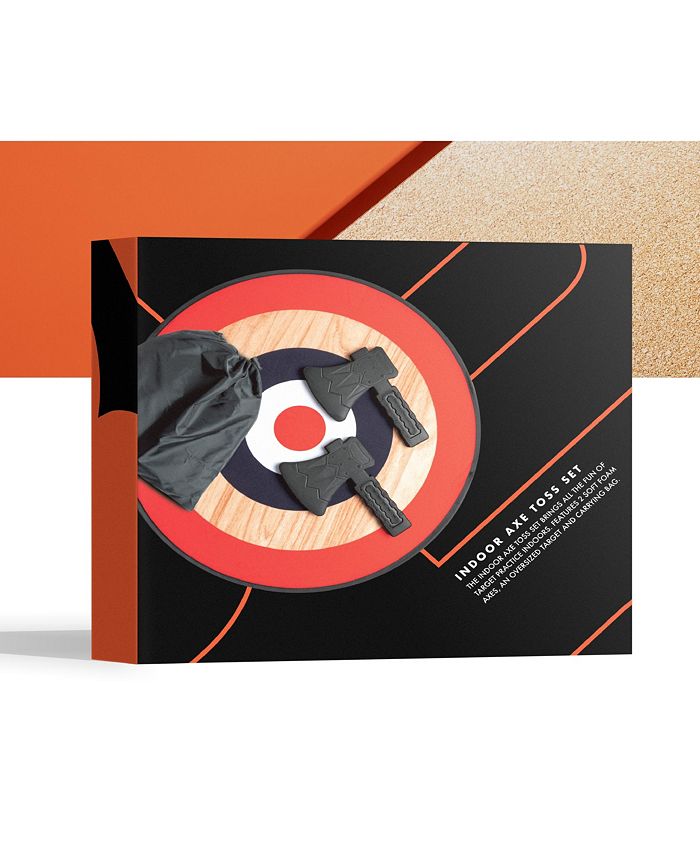 Black Series Foam Axe Throwing Game Set, 4 Piece Macy's