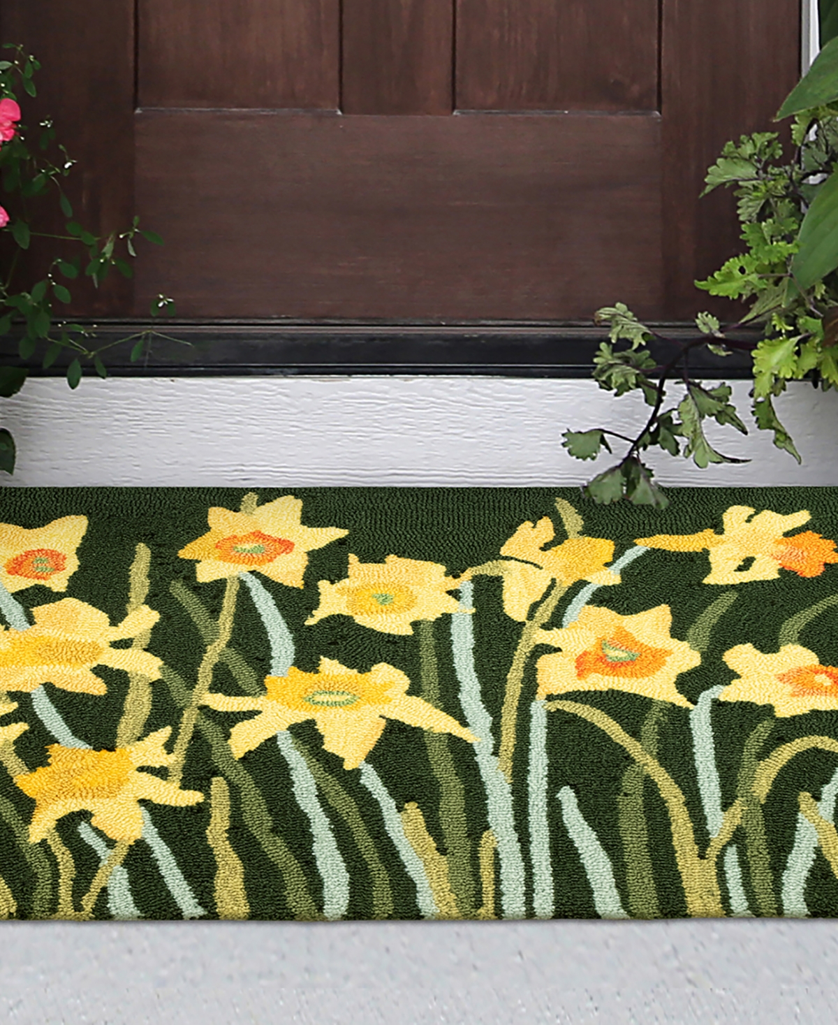 Liora Manne' Frontporch Daffodil 2' x 3' Outdoor Area Rug