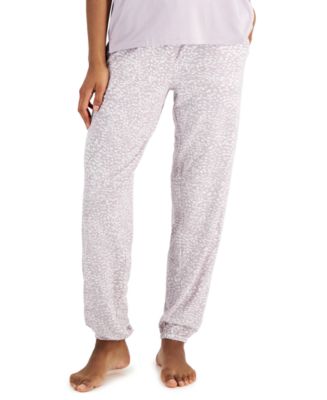 Alfani Super Soft Solid Jogger Pajama Pants, Created for Macy's - Macy's