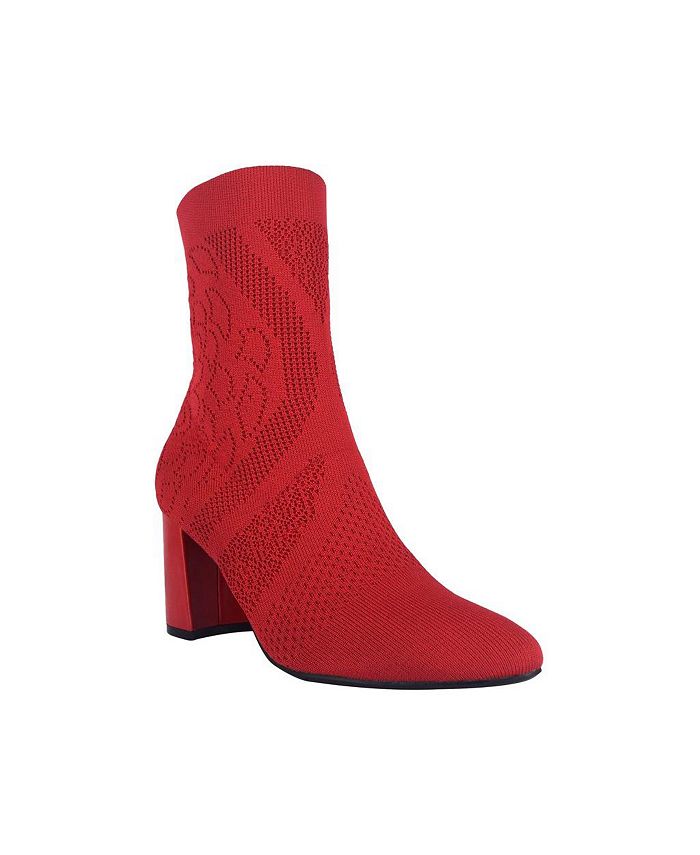 Impo red booties top