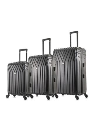 Vasty Lightweight Hardside Spinner Luggage Set, 3 piece