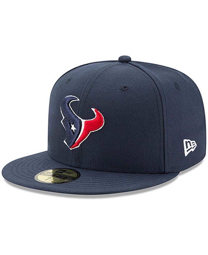 New Era Men's Navy Houston Texans Omaha 59FIFTY Fitted Hat - Macy's