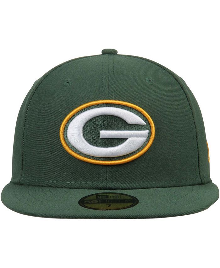 New Era Men's Green Green Bay Packers Omaha 59FIFTY Fitted Hat - Macy's