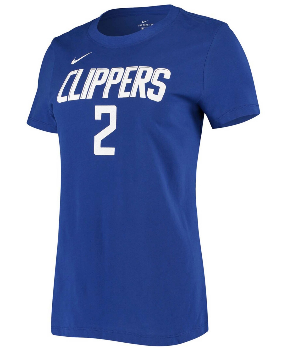 Women's Kawhi LeonardLa Clippers Name & Number Performance T-shirt - Royal