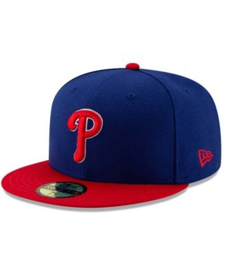 New Era 59FIFTY Philadelphia Phillies Alternate Authentic Collection on Field Fitted Hat Royal Red