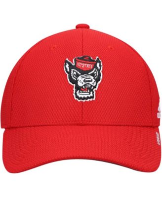 Men's Red Nc State Wolfpack 2021 Sideline Coaches Aeroready Flex Hat