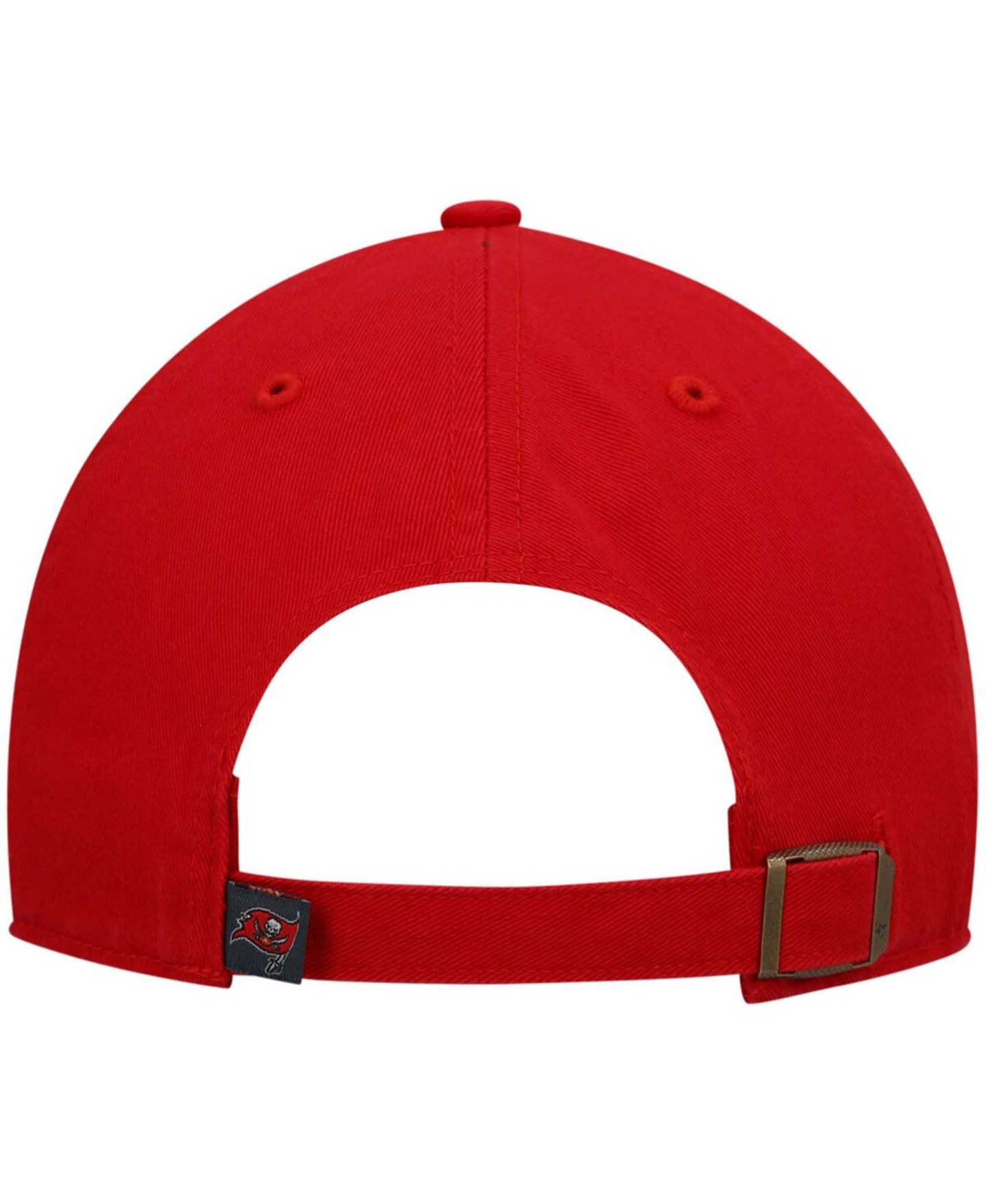 Мужская кепка '47 Brand Red Tampa Bay Buccaneers Primary Logo Clean Up Adjustable Hat — фото 5