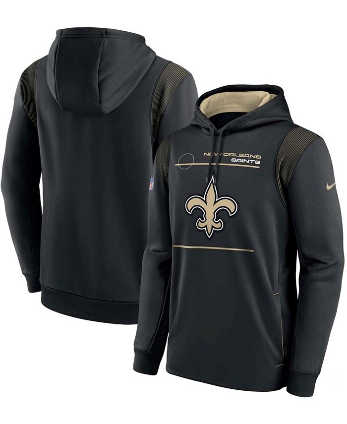 Nike Men's Black New Orleans Saints Sideline Logo Performance