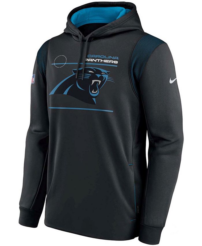 capítulo Portero asustado Nike Men's Black Carolina Panthers Sideline Logo Performance Pullover Hoodie  - Macy's