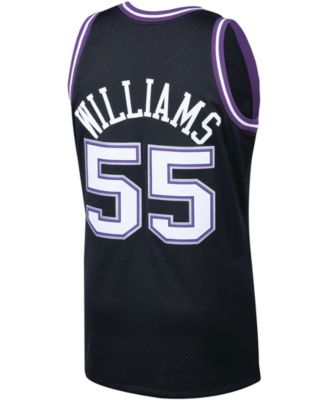 Men's Jason Williams Black Sacramento Kings 2000-01 Hardwood Classics Swingman Player Jersey