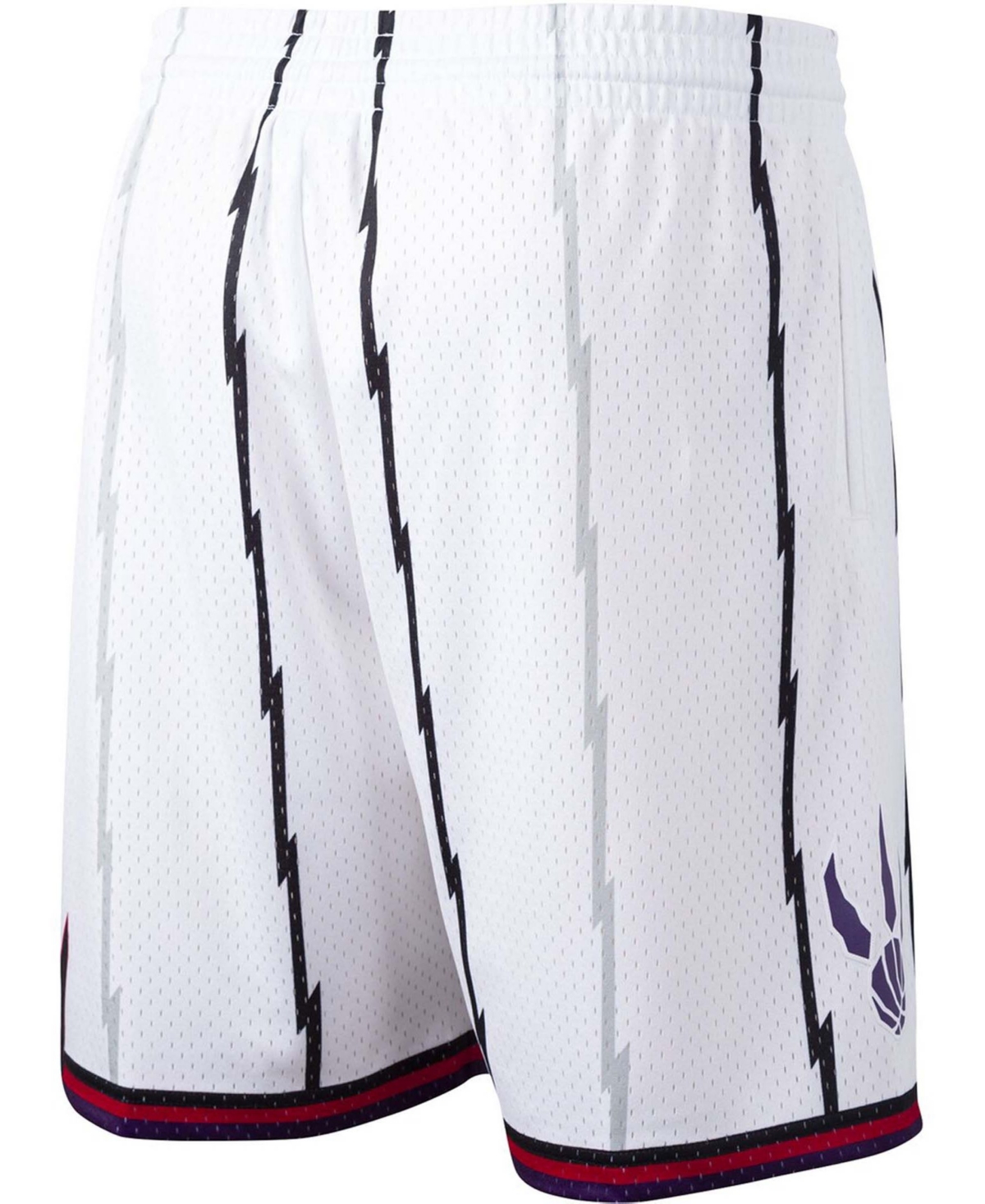 Men'sToronto Raptors Hardwood Classics Swingman Shorts - White